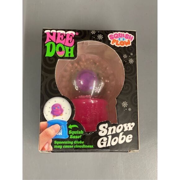 NEE DOH Snow Globe Christmas Squeeze Stress Toy Squish-N-Flow NeeDoh - Picture 4 of 4
